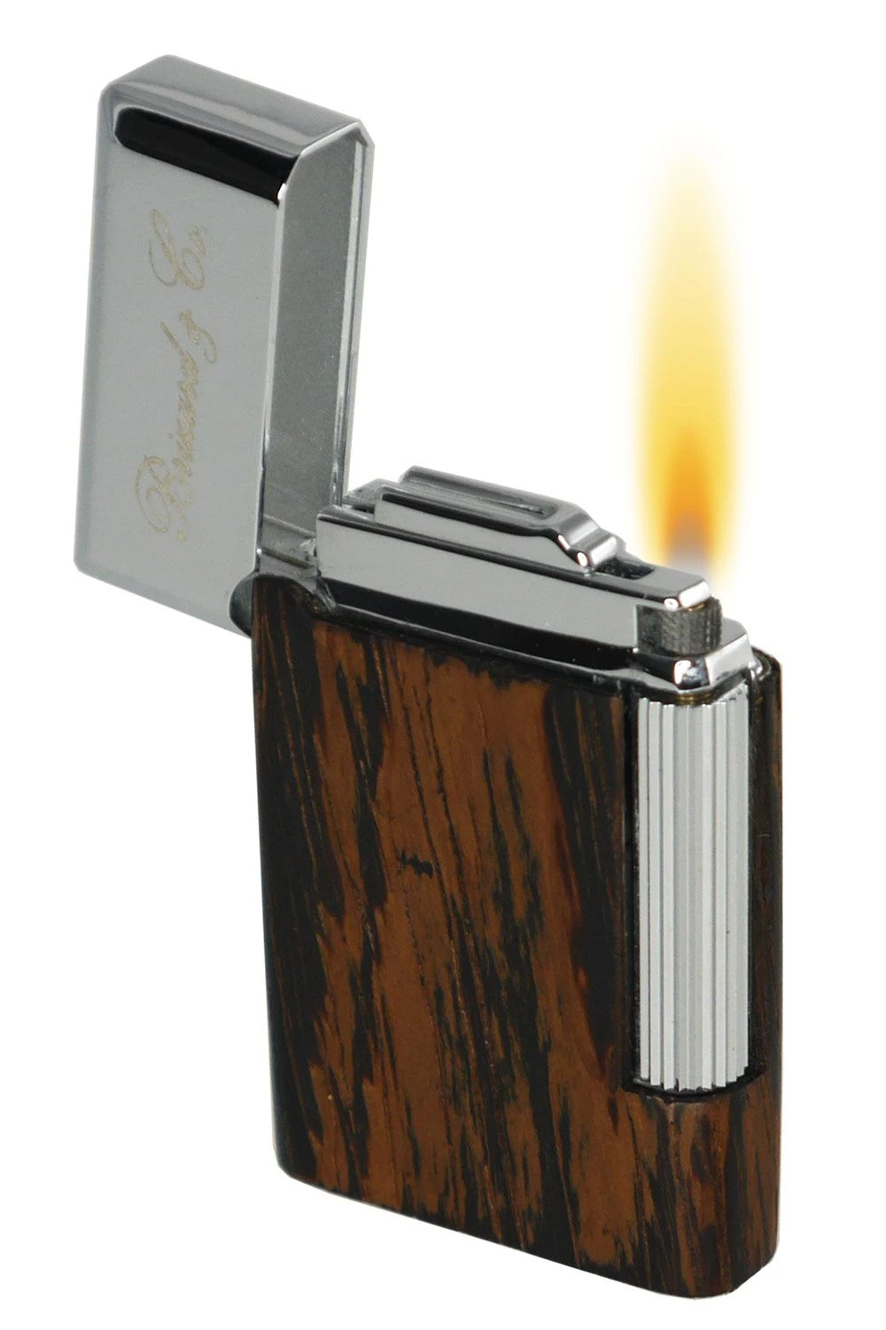 Brizard and Co Eternal Wenge Traditional Flame Flint Lighter Brizard And Co Eternal Wenge Traditional Flame Flint Lighter -Cigar Store brizard and co eternel wenge traditional flame flint lighter 45
