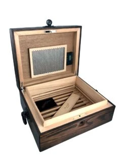 Brizard & Co Airflow Humidor - Golden Oak -Cigar Store brizard co airflow humidor golden oak 95