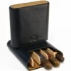 BrizardShowband Sunrise Black And Zebrawood 5 Cigar Case - Made In USA -Cigar Store brizard co showband sunrise black and zebrawood 5 cigar case made in usa 46
