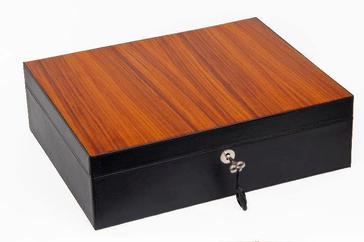 Brizard & Co Sunset Black & Rosewood Airflow Humidor Brizard & Co Sunset Black & Rosewood Airflow Humidor -Cigar Store brizard co sunset black rosewood airflow humidor 95