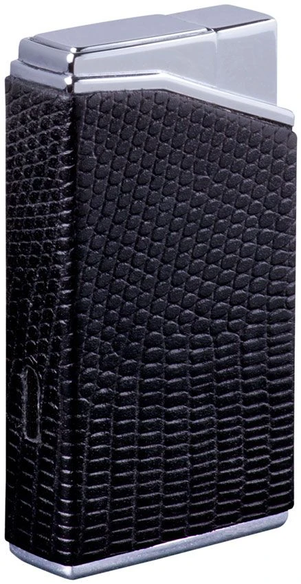 Brizard Gemini Lizard Pattern Black LotusDouble Torch Flame Lighter Brizard Gemini Lizard Pattern Black LotusDouble Torch Flame Lighter -Cigar Store brizard gemini lizard black lotus pocket double torch flame lighter 41