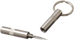 Brizard Trilogy Cigar Punch With Croco Pattern Black Leather Pouch - Made In USA