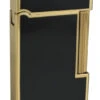 Caseti Windsor Gold Plating With Black Lacquer Flint Traditional Flame Lighter 1 Caseti Windsor Gold Plating With Black Lacquer Flint Traditional Flame Lighter -Cigar Store caseti windsor gold plating with black lacquer flint traditional flame lighter 94