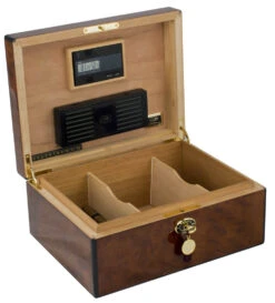 Daniel Marshall Burl Humidor - 100 Cigars