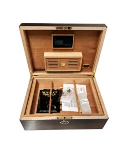 Daniel Marshall Ebony Humidor - 125 Cigars