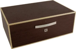 Dunhill Ascot WhitespotWenge-maple Cigar Humidor - 80 Cigars