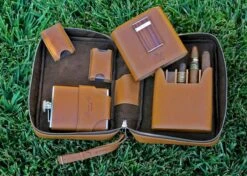 Havana Traveler Dakota Pack Tan Leather -Cigar Store havana traveler dakota pack tan leather 76