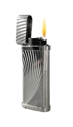 IM Corona Flambeau Silver Plated Flint Lighter -Cigar Store im corona flambeau silver plated flint lighter 51