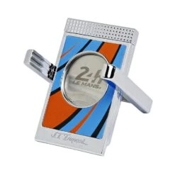 S.T. Dupont CC X Stands Le Mans Orange And Chrome Double Guillotine Cigar Cutter