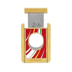 S.T. Dupont CC X Stands Le Mans Red And Gold Double Guillotine Cigar Cutter