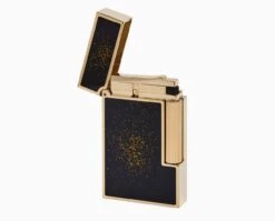S.T. Dupont Ligne 2 Gold Dust Flint Lighter -Cigar Store s t dupont ligne 2 gold dust flint lighter 49