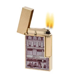 Cigar Store 25 Cigar Store -Cigar Store s t dupont ligne 2 hotel particulier flint lighter yellow gold 62