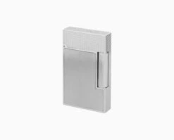 S.T. Dupont Ligne 2 Micro Brushed Palladium - Perfect Ping Flint Lighter -Cigar Store s t dupont ligne 2 micro brushed palladium perfect ping flint lighter 47