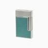 S.T. Dupont Ligne 2 Turquoise Lacquer Guilloche Lighter 1 S.T. Dupont Ligne 2 Turquoise Lacquer Guilloche Lighter -Cigar Store s t dupont ligne 2 turquoise lacquer guilloche lighter 30
