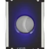 S.T. Dupont S. T. Dupont Maxi Glossy Sunburst Blue Cigar Cutter -Cigar Store s t dupont maxi glossy sunburst blue cigar cutter 36