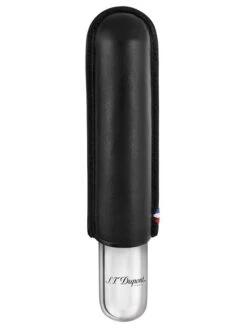 S.T. Dupont S. T. Dupont Victory Black And Chrome Single Cigar Tube