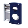 S.T. Dupont Double Blade Cigar Cutter - Matte Blue -Cigar Store st dupont double blade cigar cutter matte blue 40