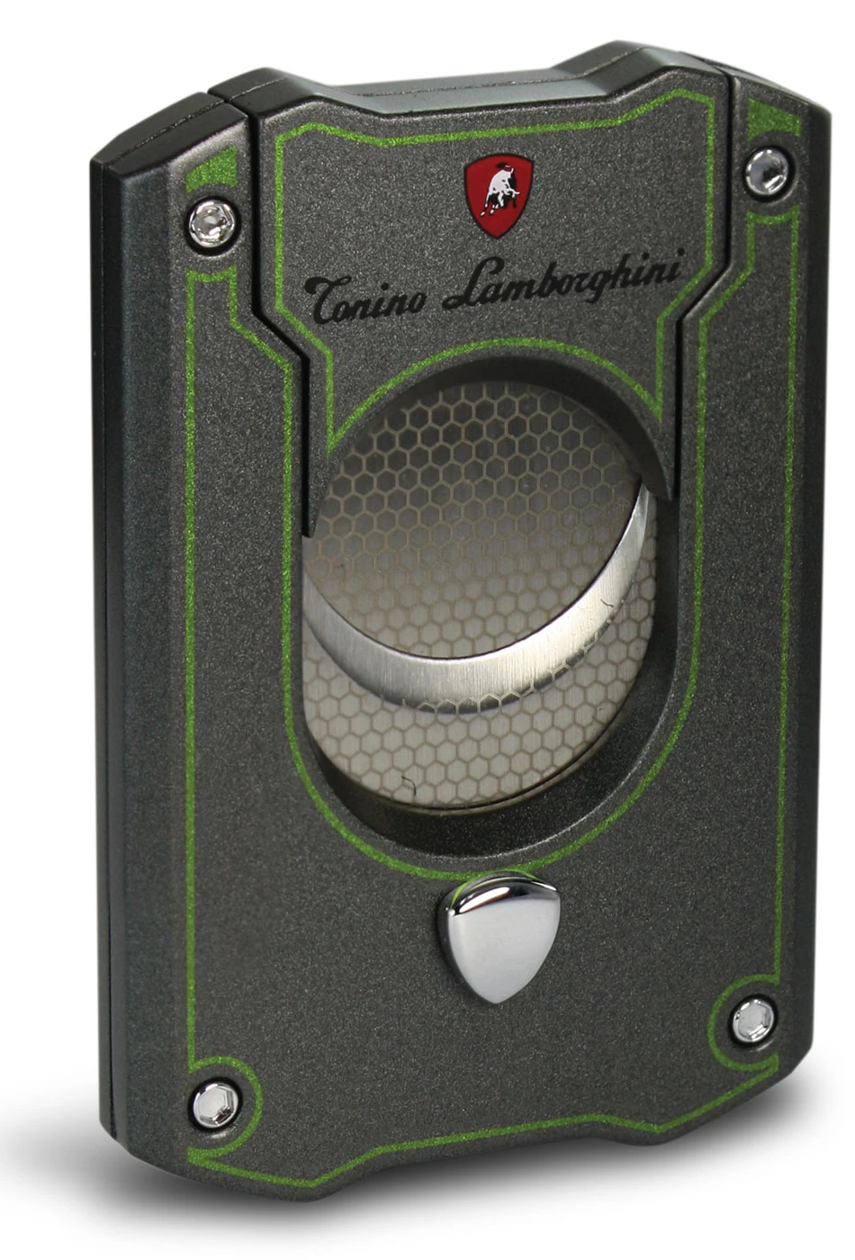 Tonino Lamborghini Le Mans Gray With Green Lines Cigar Cutter Tonino Lamborghini Le Mans Gray With Green Lines Cigar Cutter -Cigar Store tonino lamborghini le mans gray with green lines cigar cutter 42