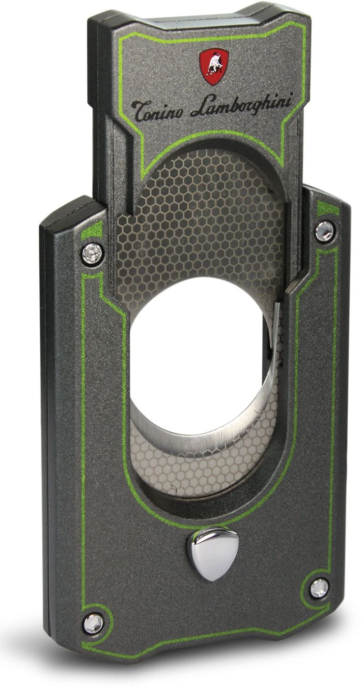 Tonino Lamborghini Le Mans Gray With Green Lines Cigar Cutter Tonino Lamborghini Le Mans Gray With Green Lines Cigar Cutter -Cigar Store tonino lamborghini le mans metallic gray with green lines cigar cutter 74