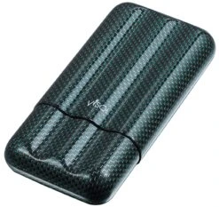 Visol Cartenium Three Finger Titanium Carbon Fiber Cigar Case
