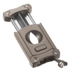 Visol Ferris Gunmetal V Cut Cigar Cutter -Cigar Store vcut423 54