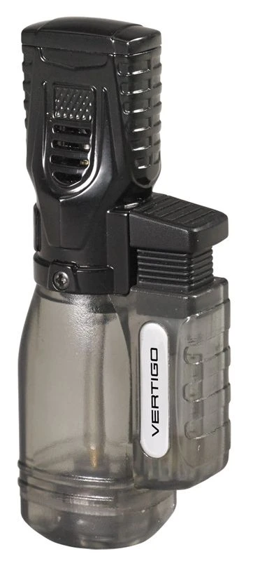 Vertigo Venom II Charcoal Triple Torch Flame Lighter Vertigo Venom II Charcoal Triple Torch Flame Lighter -Cigar Store vertigo venom ii charcoal triple torch flame lighter 36