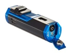 Visol Andes Triple Torch Cigar Lighter - Blue And Black -Cigar Store visol andes triple torch cigar lighter blue and black 79