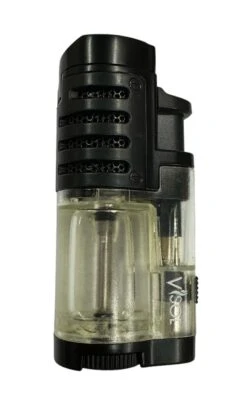 Visol Angelo Clear Triple Flame Cigar Lighter