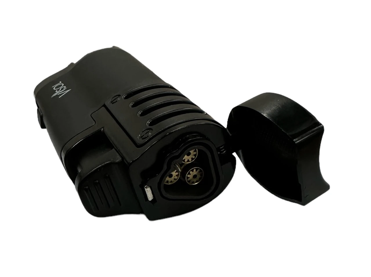 Visol Angelo Triple Flame Cigar Lighter - Translucent Black Visol Angelo Triple Flame Cigar Lighter - Translucent Black -Cigar Store visol angelo grey triple flame cigar lighter 51