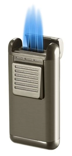Visol Antero Gunmetal Triple Torch Flame Cigar Lighter