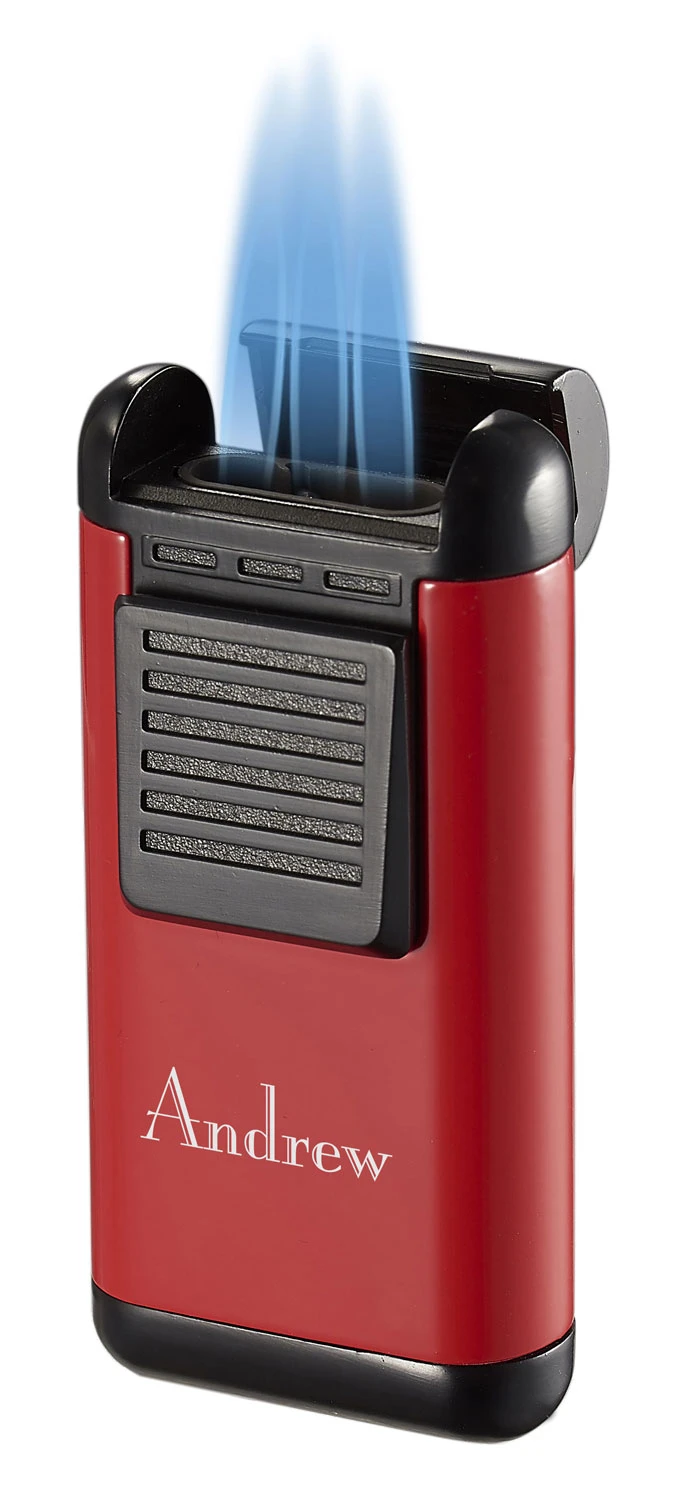 Visol Antero Triple Torch Lighter - Red Visol Antero Triple Torch Lighter - Red -Cigar Store visol antero triple torch lighter red 71
