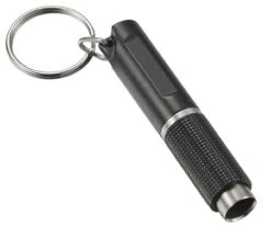 Visol Baton Cigar Punch With Keyring - Black