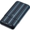 Visol Blue Kevlar And Carbon Fiber Cigar Case - 3 Fingers -Cigar Store visol blue kevlar lightweight cigar case holds 3 cigars of up to 60 ring gauge 143