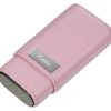 Visol Burgos Pink Leather Cigar Case - Holds 3 Cigars -Cigar Store visol burgos pink leather cigar case holds 3 cigars 69