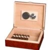Visol Cedrik Polished Burl Finish 25 Cigar Humidor -Cigar Store visol cedrik polished burl finish 25 cigar humidor 15