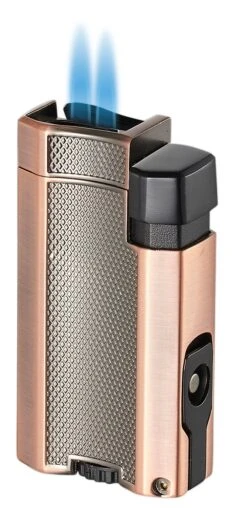 Visol Concave Double Flame Torch Lighter - Bronze 5 Visol Concave Double Flame Torch Lighter - Bronze -Cigar Store visol concave double flame torch lighter bronze 77