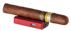 Cigar Store 15 Cigar Store -Cigar Store visol concave double flame torch lighter burgundy red 83