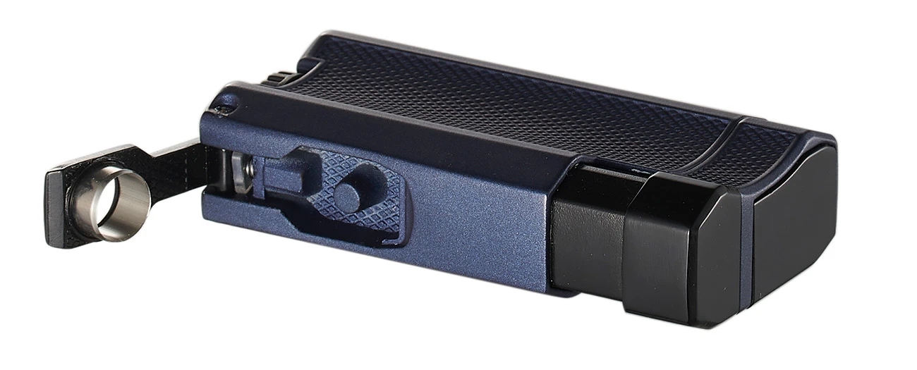 Visol Concave Double Flame Torch Lighter - Indigo Blue Visol Concave Double Flame Torch Lighter - Indigo Blue -Cigar Store visol concave double flame torch lighter indigo blue 81