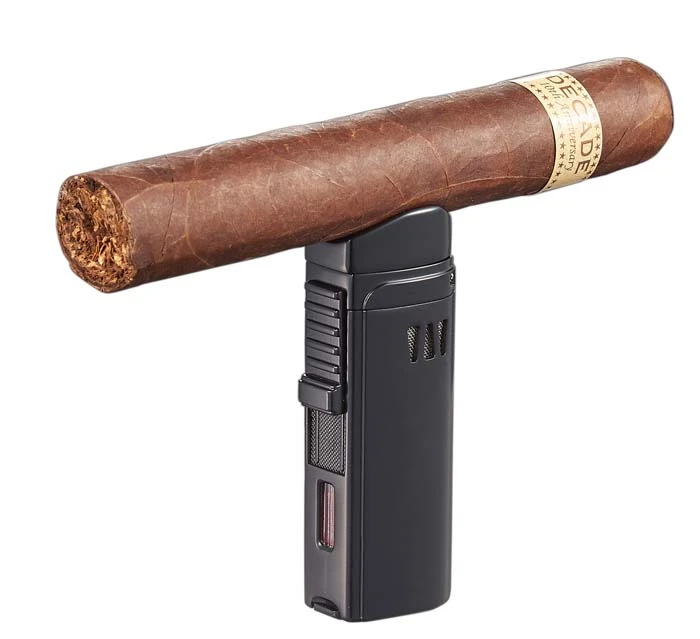 Visol Denali Triple Torch Cigar Lighter - Black Visol Denali Triple Torch Cigar Lighter - Black -Cigar Store visol denali triple torch cigar lighter black 89