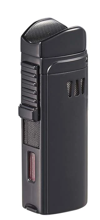 Visol Denali Triple Torch Cigar Lighter - Black Visol Denali Triple Torch Cigar Lighter - Black -Cigar Store visol denali triple torch cigar lighter black 93