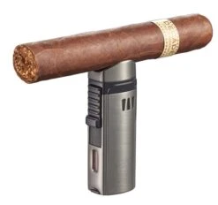 Visol Denali Triple Torch Cigar Lighter - Gun