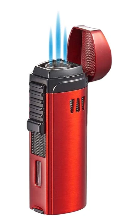 Visol Denali Triple Torch Cigar Lighter - Red Visol Denali Triple Torch Cigar Lighter - Red -Cigar Store visol denali triple torch cigar lighter red 89
