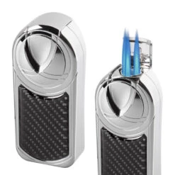 Visol Dobrev III Triple Jet Flame Carbon Fiber Cigar Lighter