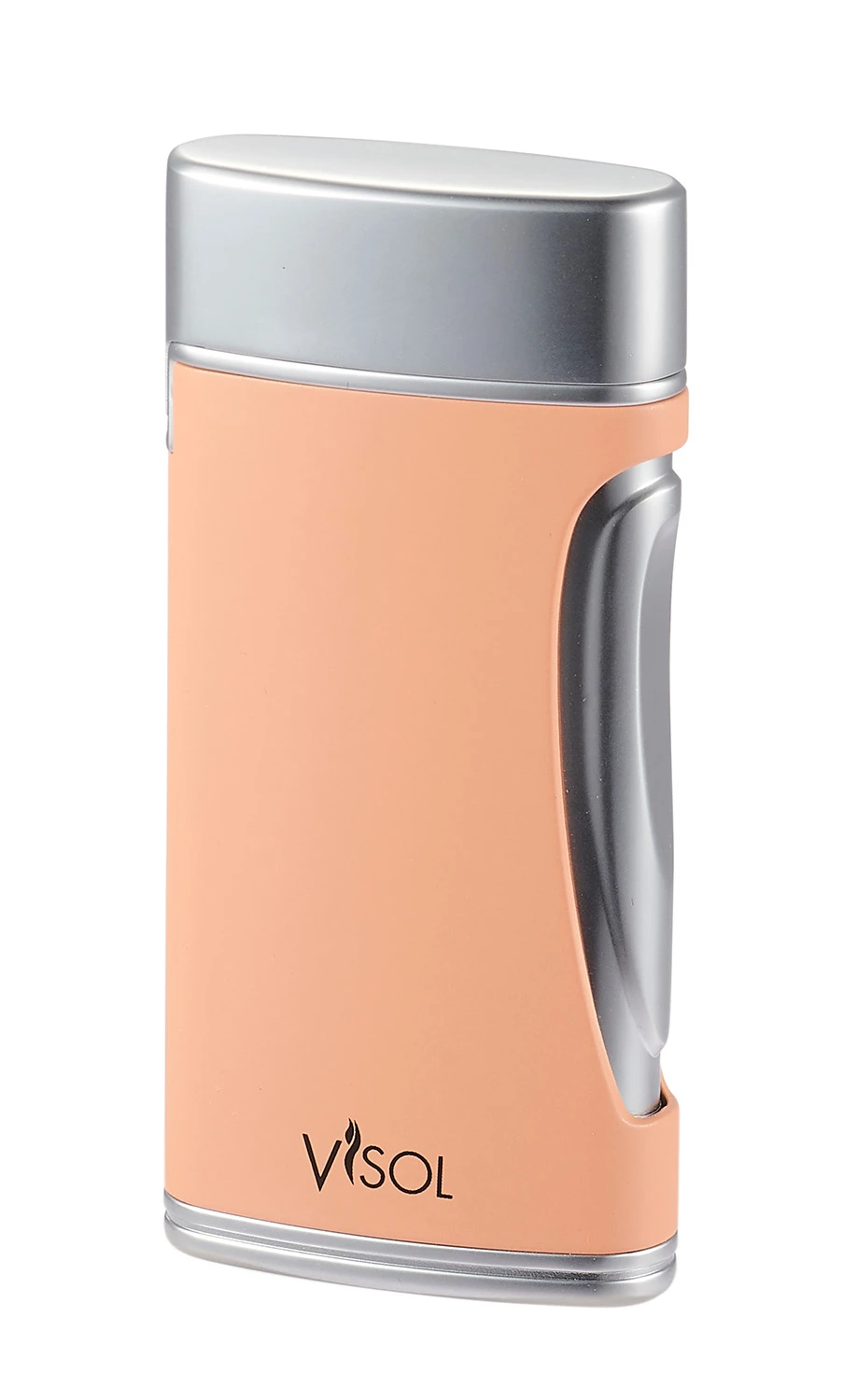 Visol DuoMatt Salmon Double Flame Cigar Lighter Visol DuoMatt Salmon Double Flame Cigar Lighter -Cigar Store visol duomatt salmon double flame cigar lighter 39
