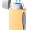 Visol DuoMatt Yellow Double Flame Cigar Lighter 1 Visol DuoMatt Yellow Double Flame Cigar Lighter -Cigar Store visol duomatt yellow double flame cigar lighter 37