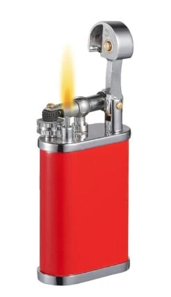 Visol Elegance Red Soft Flame Flint Lighter -Cigar Store visol elegance red soft flame flint lighter 57