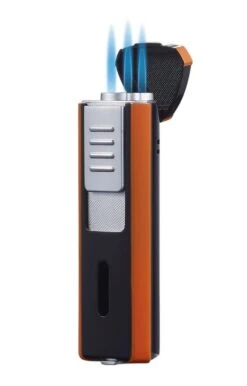 Visol Enigma Triple Flame Cigar Lighter - Orange -Cigar Store visol enigma triple flame cigar lighter orange 55