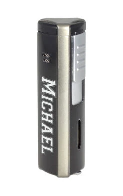 Visol Enigma Triple Flame Cigar Lighter - Silver -Cigar Store visol enigma triple flame cigar lighter silver 57