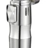 Visol Epic Triple Flame Silver Cigar Lighter 1 Visol Epic Triple Flame Silver Cigar Lighter -Cigar Store visol epic triple flame chrome cigar lighter 77