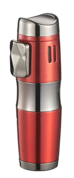 Visol Epic Triple Flame Red Cigar Lighter -Cigar Store visol epic triple flame red cigar lighter 83